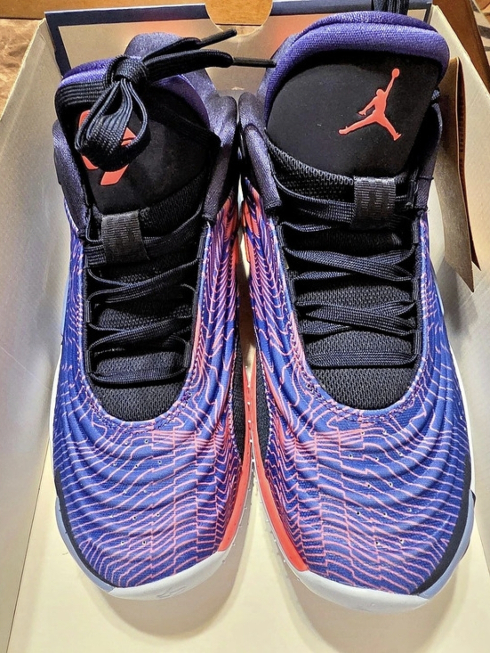 Jordan Luka 3 Purple Comet Blue & Black Sneakers US 10